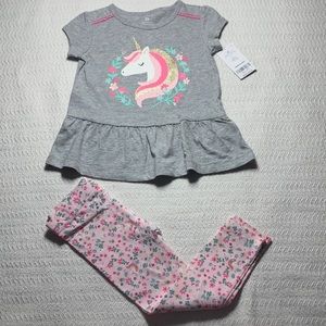 Unicorn Leggings Outfit Carter’s NEW